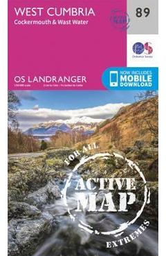 Coperta cărții 'West Cumbria, Cockermouth & Wast Water'