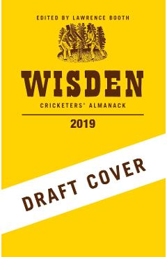 Coperta cărții 'Wisden Cricketers' Almanack 2019'
