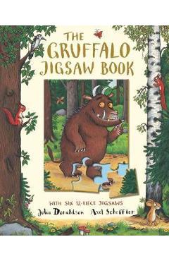 Coperta cărții 'Gruffalo Jigsaw Book'