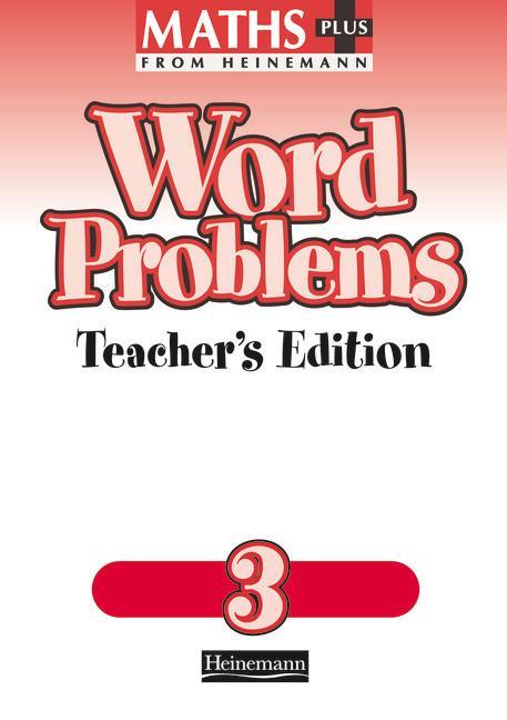 Maths Plus Word Problems 3: Teacher's Book