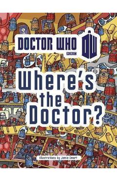 Coperta cărții 'Doctor Who: Where's the Doctor?'