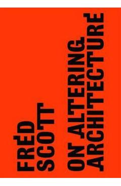Coperta cărții 'On Altering Architecture'