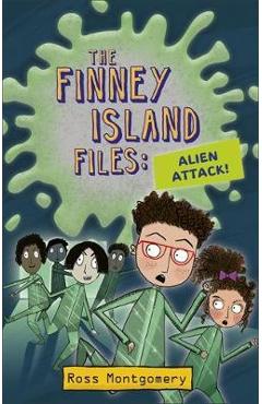 Coperta cărții 'Reading Planet KS2 - The Finney Island Files: Alien Attack!'