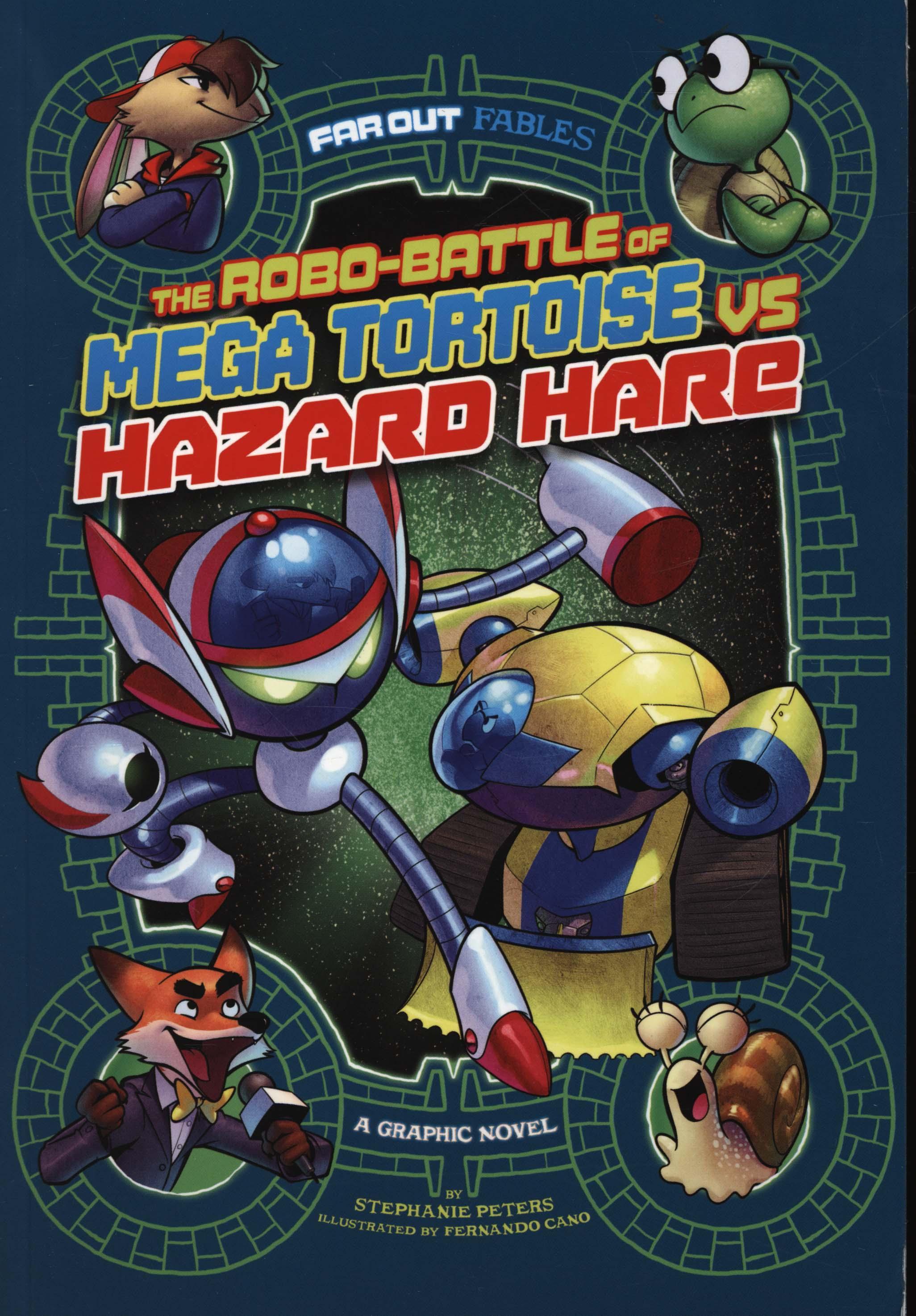 Robo-battle of Mega Tortoise vs Hazard Hare