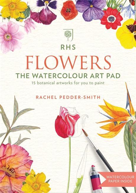RHS Flowers The Watercolour Art Pad