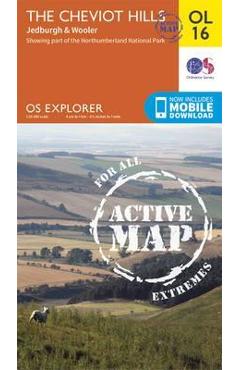 Coperta cărții 'Cheviot Hills, Jedburgh & Wooler'