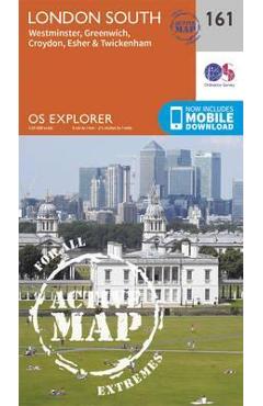 Coperta cărții 'London South, Westminster, Greenwich, Croydon, Esher & Twick'