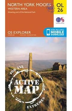 Coperta cărții 'North York Moors - Western Area'