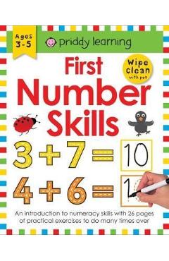 Coperta cărții 'First Number Skills'