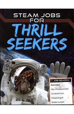 Coperta cărții 'STEAM Jobs for Thrill Seekers'