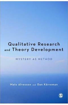 Coperta cărții 'Qualitative Research and Theory Development'