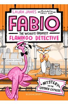 Coperta cărții 'Fabio The World's Greatest Flamingo Detective: Mystery on th'