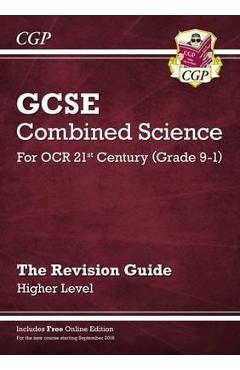 Coperta cărții 'New Grade 9-1 GCSE Combined Science: OCR 21st Century Revisi'