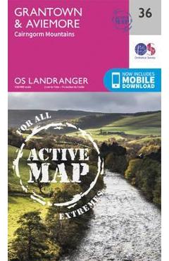 Coperta cărții 'Grantown, Aviemore & Cairngorm Mountains'