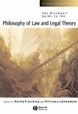 Coperta cărții 'Blackwell Guide to the Philosophy of Law and Legal Theory'