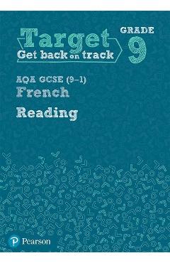 Coperta cărții 'Target Grade 9 Reading AQA GCSE (9-1) French Workbook'