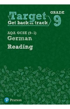 Coperta cărții 'Target Grade 9 Reading AQA GCSE (9-1) German Workbook'