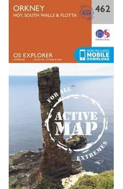 Coperta cărții 'Orkney - Hoy, South Walls and Flotta'