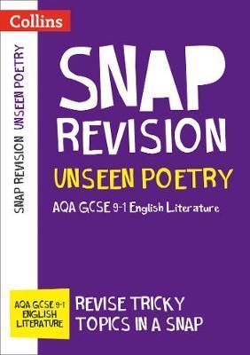 Unseen Poetry: New GCSE 9-1 English Literature AQA