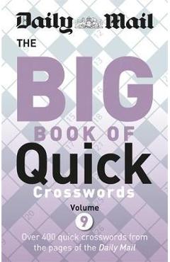 Coperta cărții 'Daily Mail Big Book of Quick Crosswords 9'
