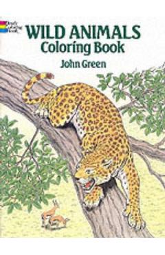 Wild Animals Colouring Book