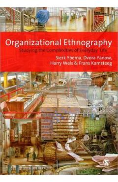 Coperta cărții 'Organizational Ethnography'