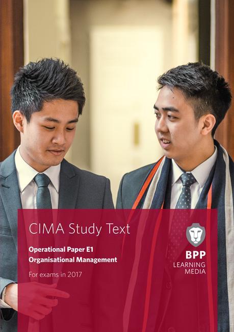 CIMA E1 Managing Finance in a Digital World
