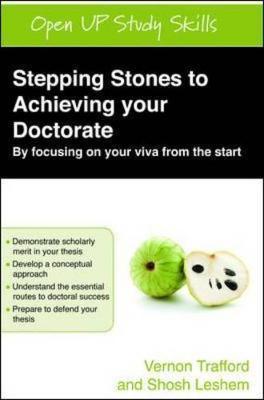 Stepping Stones to Achieving your Doctorate: By Focusing on