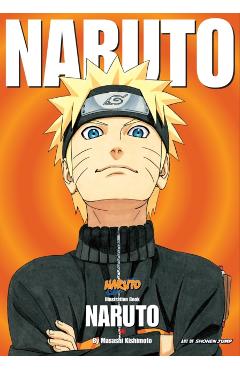 Coperta cărții 'Naruto Illustration Book'