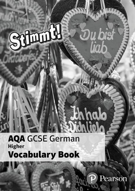 Stimmt! AQA GCSE German Higher Vocab Book (pack of 8)