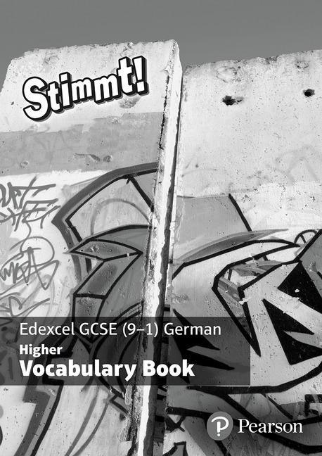 Stimmt! Edexcel GCSE German Higher Vocab Book (pack of 8)