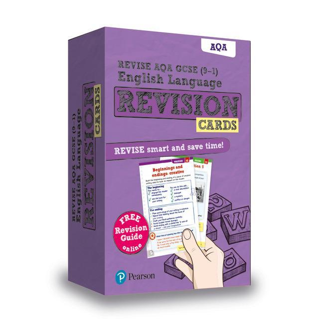 Revise AQA GCSE (9-1) English Language Revision Cards