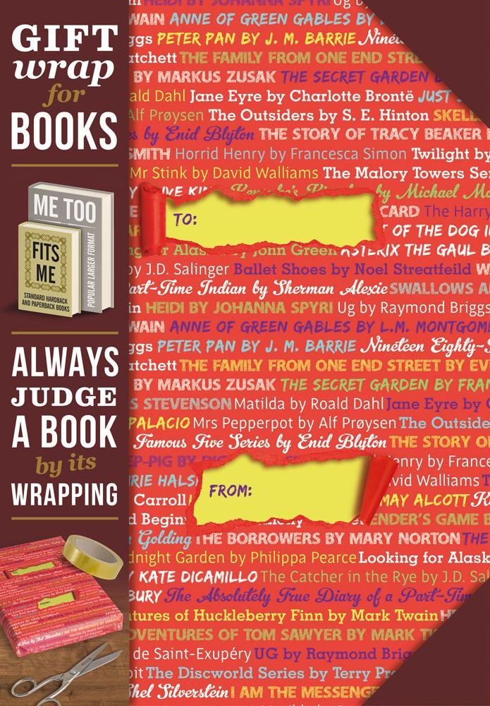 Gift Wrap for Books Not to be Missed