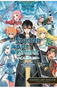 Coperta cărții 'Sword Art Online Calibur'