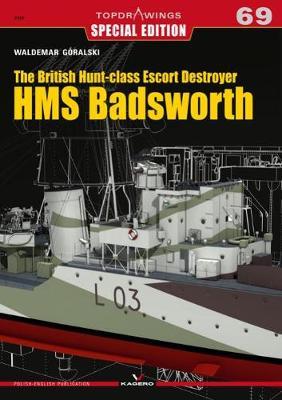 British Hunt-Class Escort Destroyer HMS Badsworth