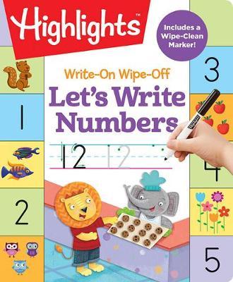 Write-on Wipe-Off: Let's Write Numbers