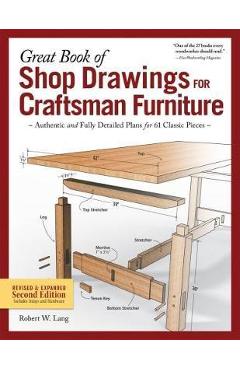 Great Book of Shop Drawings for Craftsman Furniture