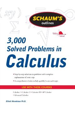 Schaum's 3,000 Solved Problems in Calculus