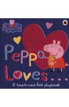 Coperta cărții 'Peppa Loves'