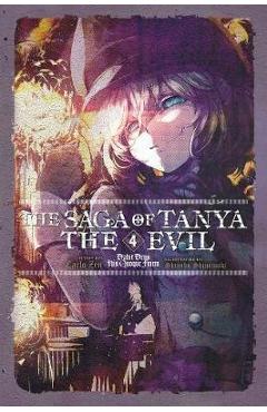 Coperta cărții 'Saga of Tanya the Evil, Vol. 4 (light novel)'