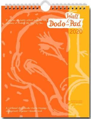 Dodo Wall Pad 2020 - Calendar Year Wall Hanging Week to View