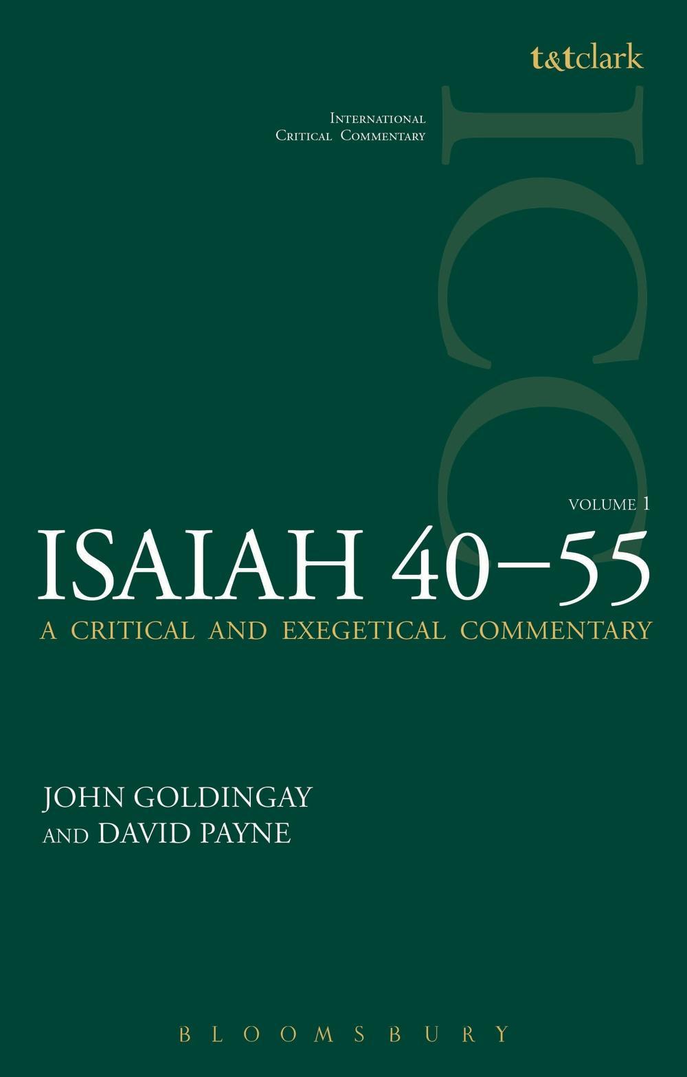 Isaiah 40-55 Vol 1 ICC