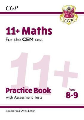 New 11+ CEM Maths Practice Book & Assessment Tests - Ages 8-