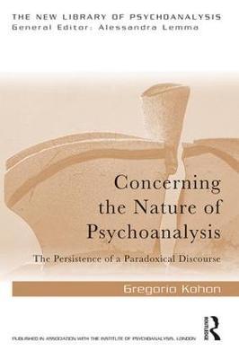 Concerning the Nature of Psychoanalysis