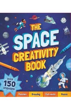 Coperta cărții 'Space Creativity Book'