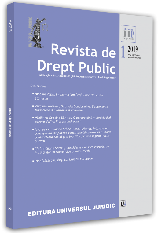 Revista de Drept Public Nr. 1 2019