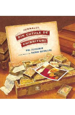 Coperta cărții 'Jurnalul din cuțiile de chibrituri - Paul Fleischman'
