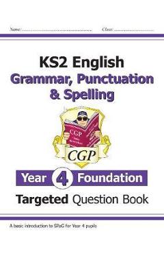 Coperta cărții 'New KS2 English Targeted Question Book: Grammar, Punctuation -'