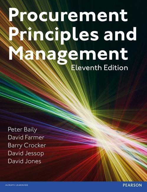 Procurement, Principles & Management -  