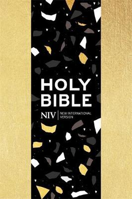 NIV Pocket Gold Soft-tone Bible with Zip -  